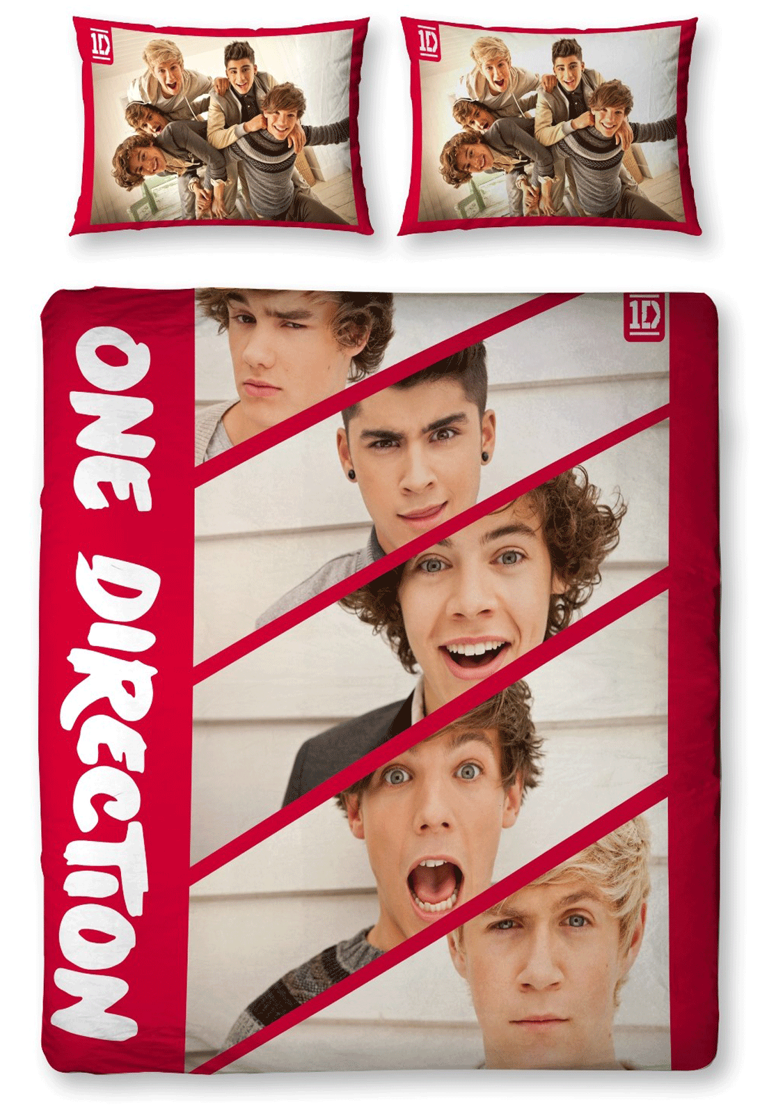 ONE DIRECTION BOYFRIEND DOUBLE DUVET & PILLOW CASE BEDDING SET DOONA
