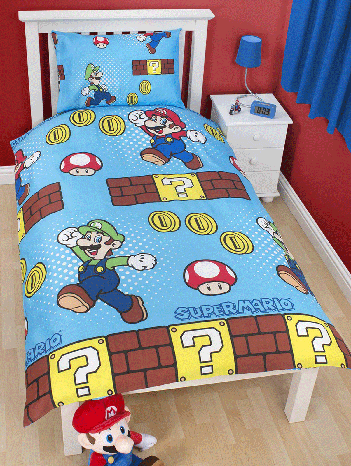 Super Mario Queen Bedding Super Mario Queen Bedding