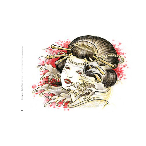livre flash de tatouage professionist 9 geisha motifs d u0026 39 art tattoo