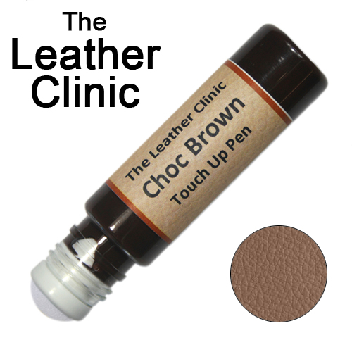 CHOCOLATE BROWN Leather Paint Touch Up for Sofa Car Shoes Handbag