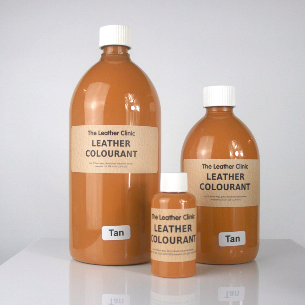 TAN Leather Colourant for repairs & restorations. / Pigment Stain Dye
