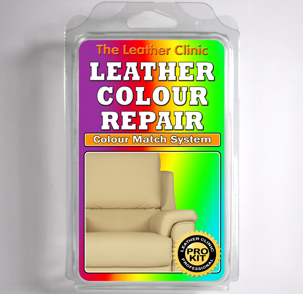 CREAM Leather Dye Colour Repair Kit for Scratched & Worn Leather eBay