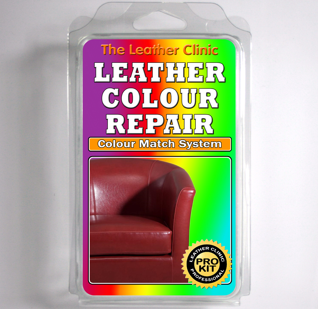 RED Leather Dye Colour Repair Kit for Scratched & Worn Leather eBay