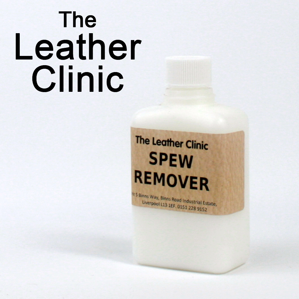 125ml Leather Spew Remover. Removes white bloom and prevents