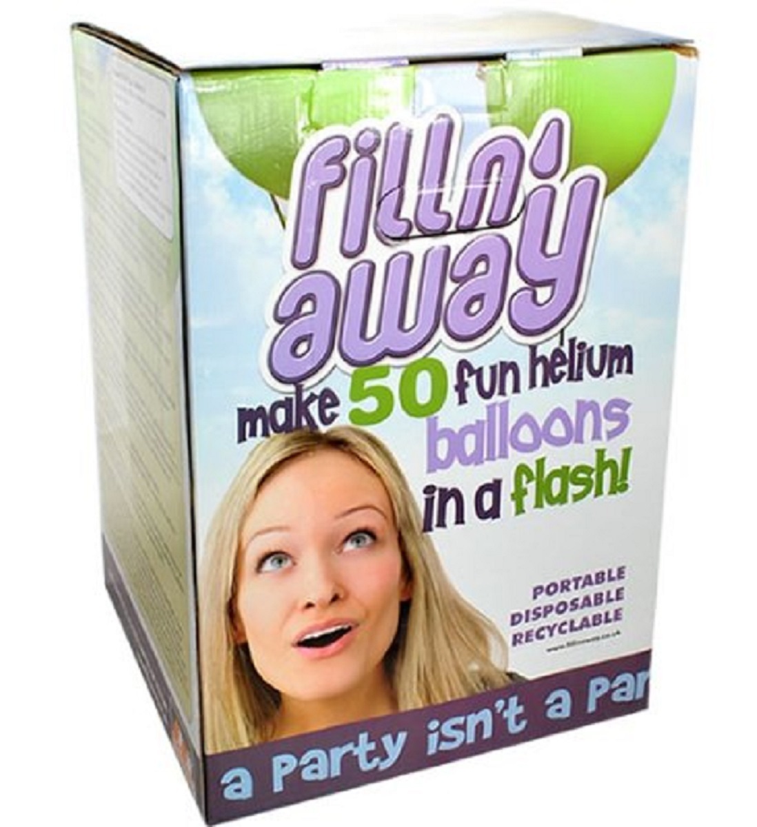 DISPOSABLE HELIUM GAS CYLINDER CANISTER FOR 50 X 9" BALLOONS NEW eBay