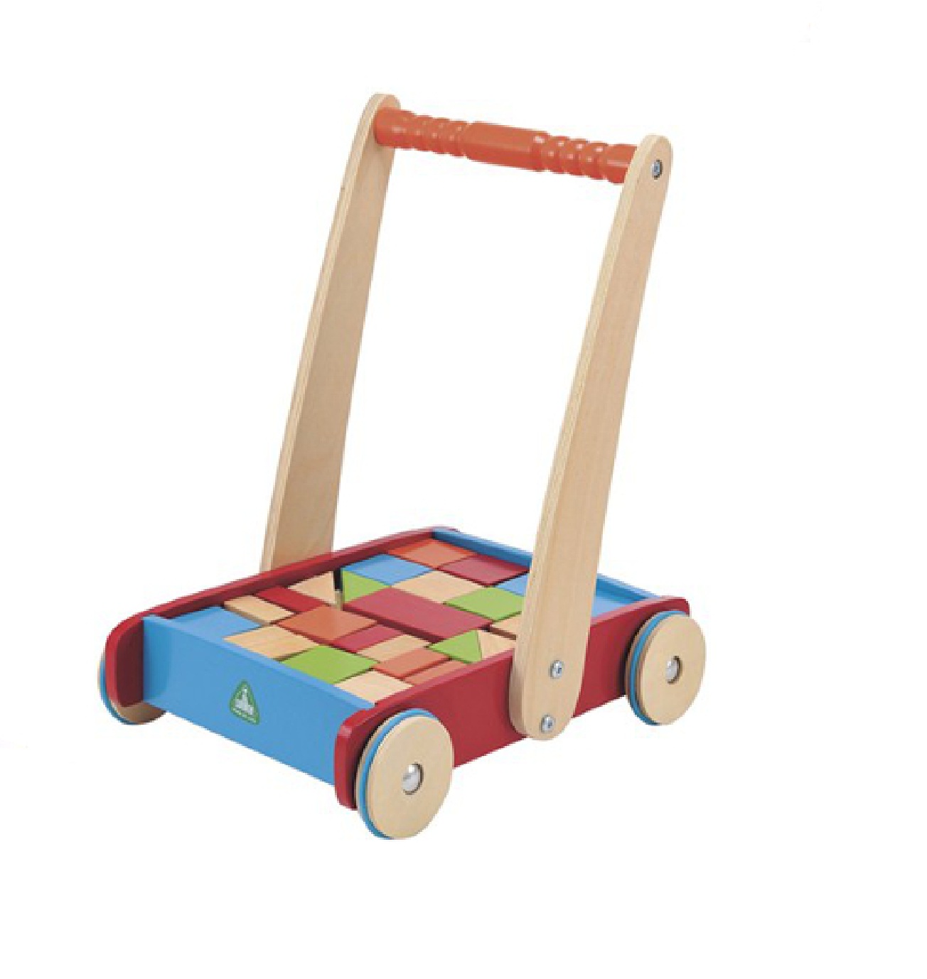 wooden learning walker