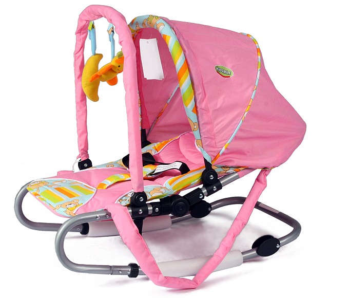 XDISPLAY UNISEX BABY BABIES INFANT PINK ROCKER BUNGEE BOUNCER CHAIR