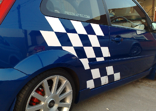 Ford fiesta zetec s graphics #4