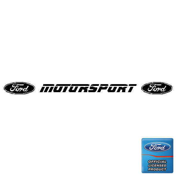 Ford racing sunstrip #3