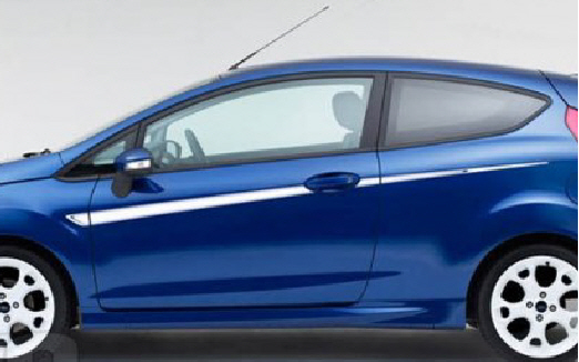 Ford fiesta zetec s side stripes