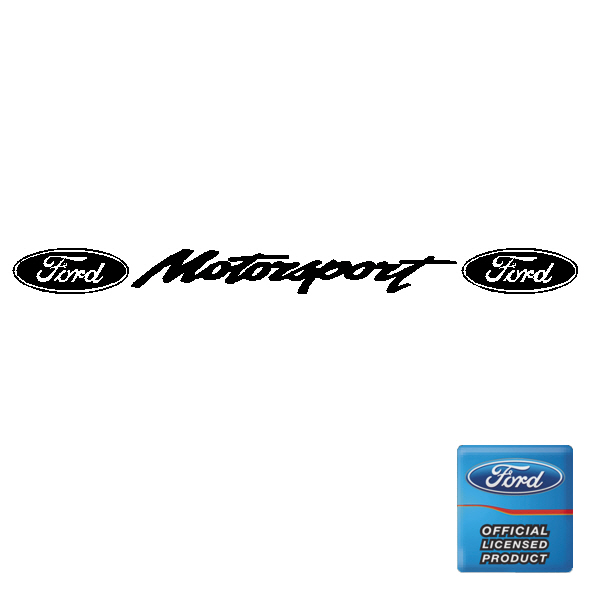 Ford Racing Script Decal 6