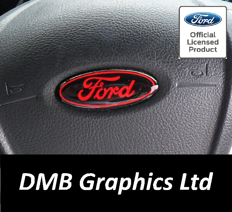 Ford fiesta mk6 steering wheel badge #7
