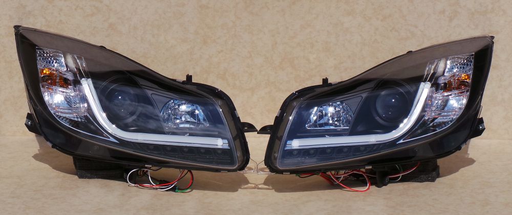Vauxhall Insignia 09 On Black Light Bar Drl Daytime Running