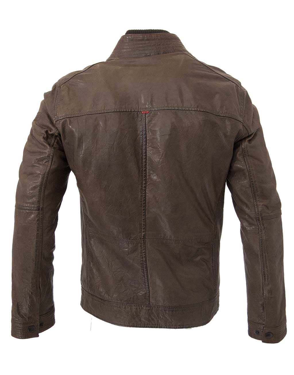 Strellson Moss 2 140018 Mens BROWN Leather Jacket. 100% Genuine leather ...