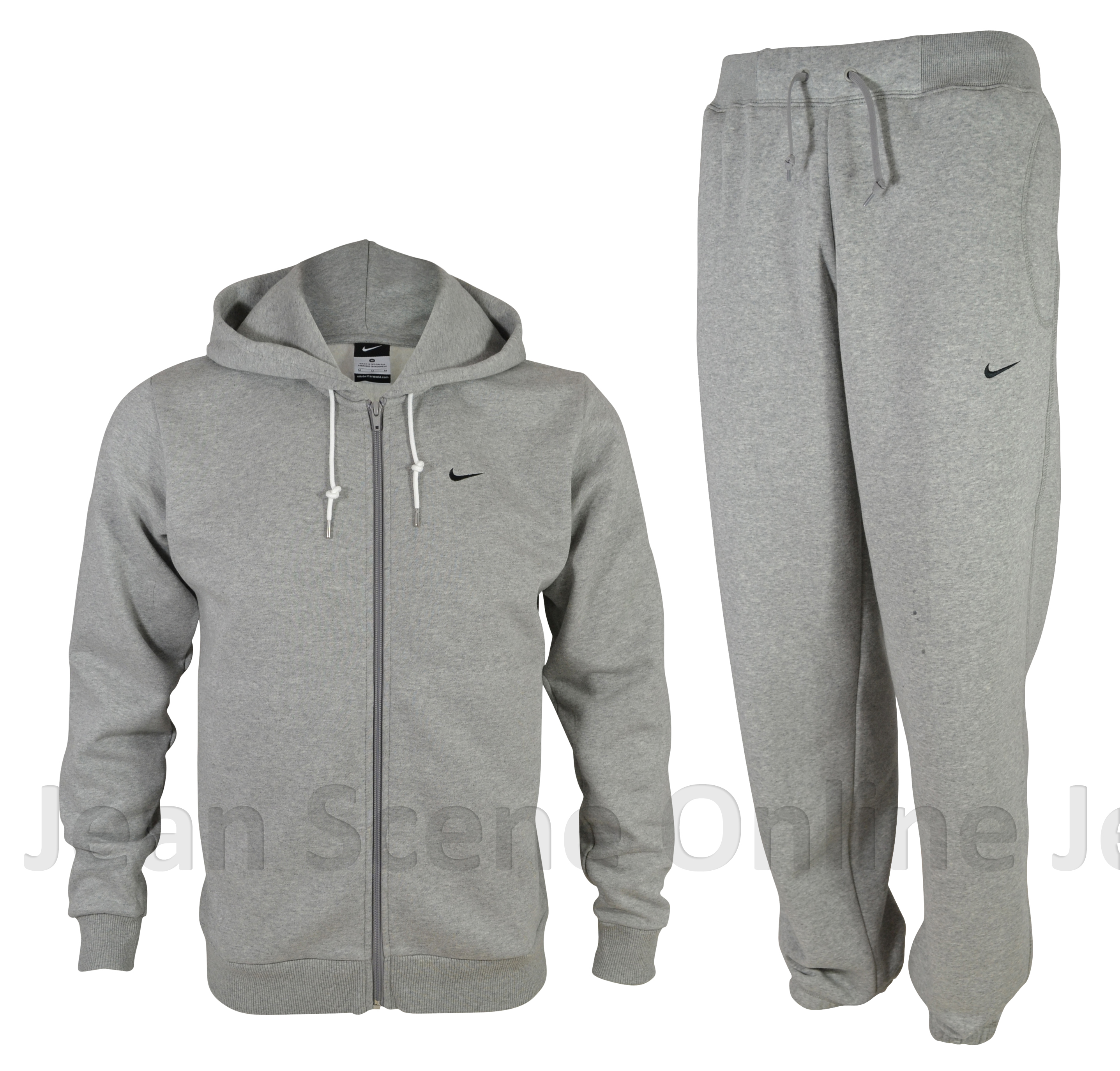 New Nike Mens Homme Tracksuit Bottoms Pants & Hooded Zip Jacket Top ...