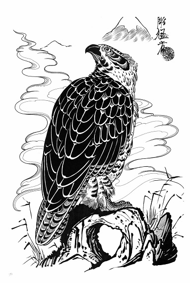 tigers hawks u0026 snakes tattoo designs by horimouja outline tigers hawks u0026 snakes tattoo designs by horimouja outline