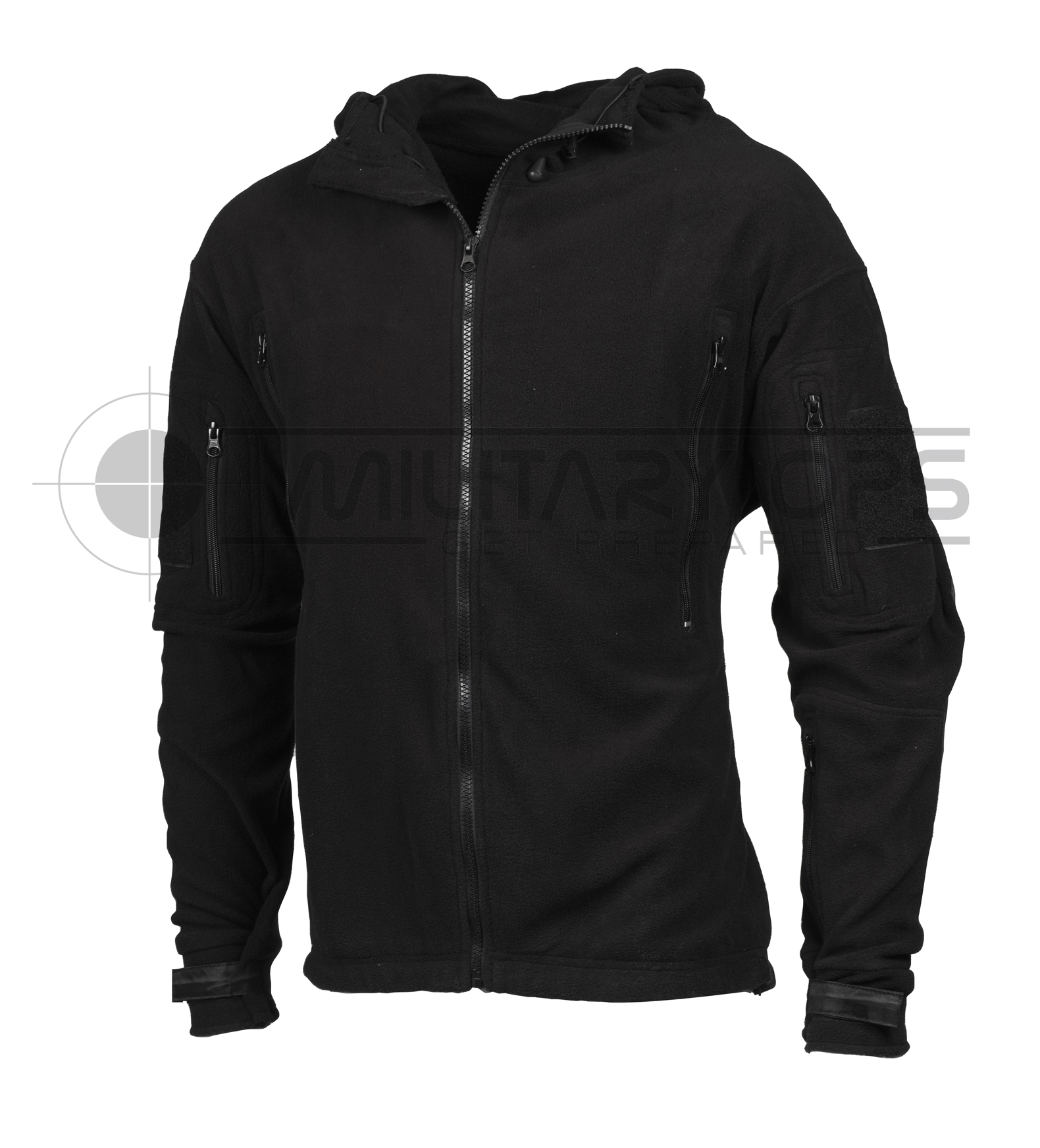 TACTICAL FLEECE HOODIE MILITARY SPECIAL FORCES JACKET POLICE SECURITY ...