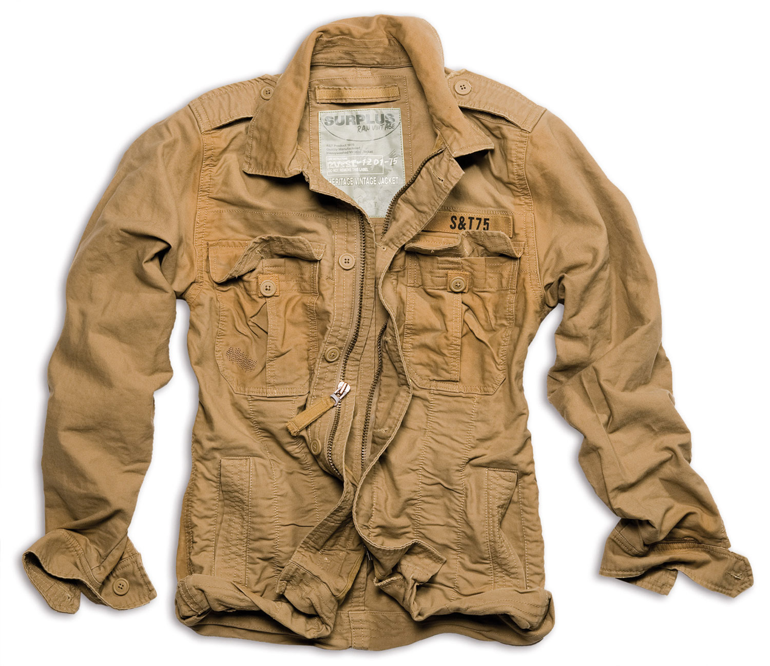 Surplus Heritage Vintage Jacket Classic Rugged Raw Summer Field M65 ...