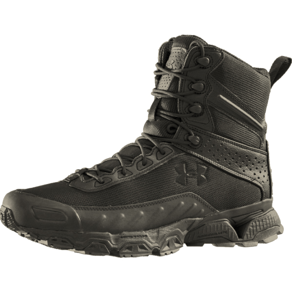 UNDER ARMOUR VALSETZ TACTICAL BLACK BOOT SECURITY POLICE ARMY COMBAT ...
