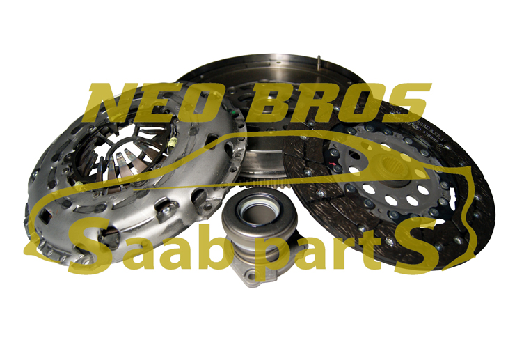 Saab 9 3 05 1 9 8V Dual Mass Flywheel 2 Piece Clutch Kit Slave Cylinder New