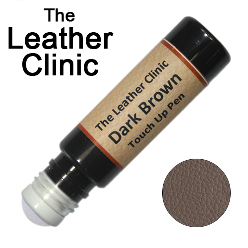 leather brown paint