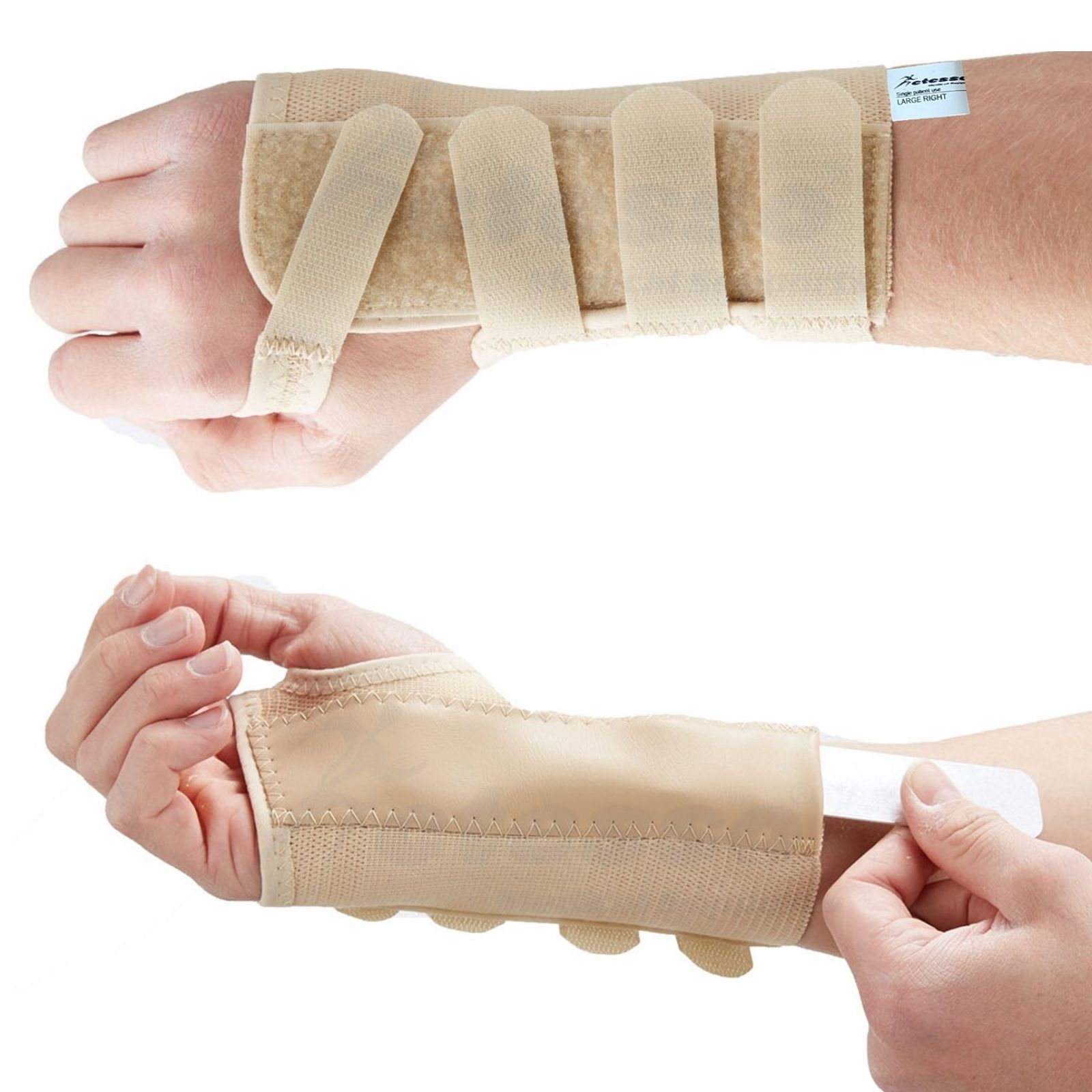 Actesso Elastic Wrist Bandage Wrist SplintCarpal Tunnel Strains eBay