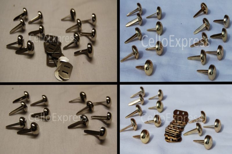 Bag making /& Crafts celloexpress Pack of 4-12mm GOLD ROUND with BACKS Round Bottom Handbag Studs Bag /& Purse Feet with Backs