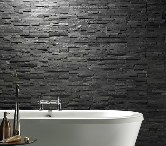 Uncalibrated Slate Linear Split Face Mosaic 30cm x 15cm | eBay