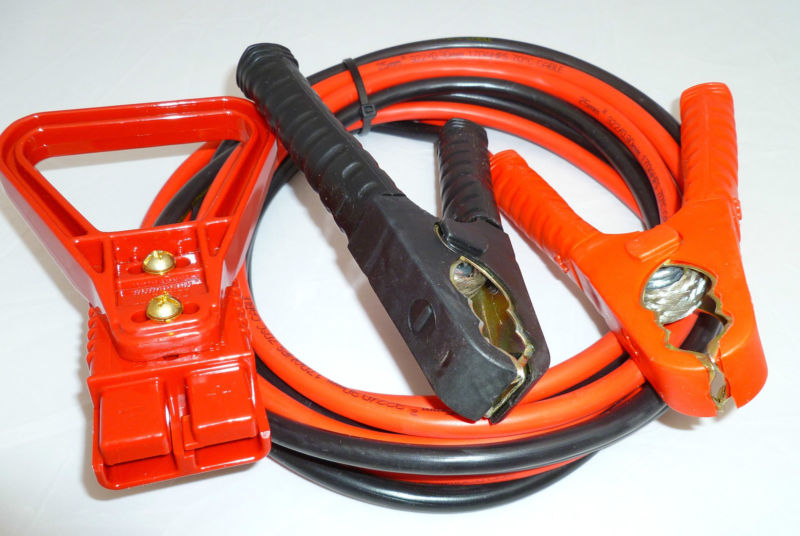 8mtr BATTERY BOOST CABLES 175A JUMPSTART LEADS fitted with genuine