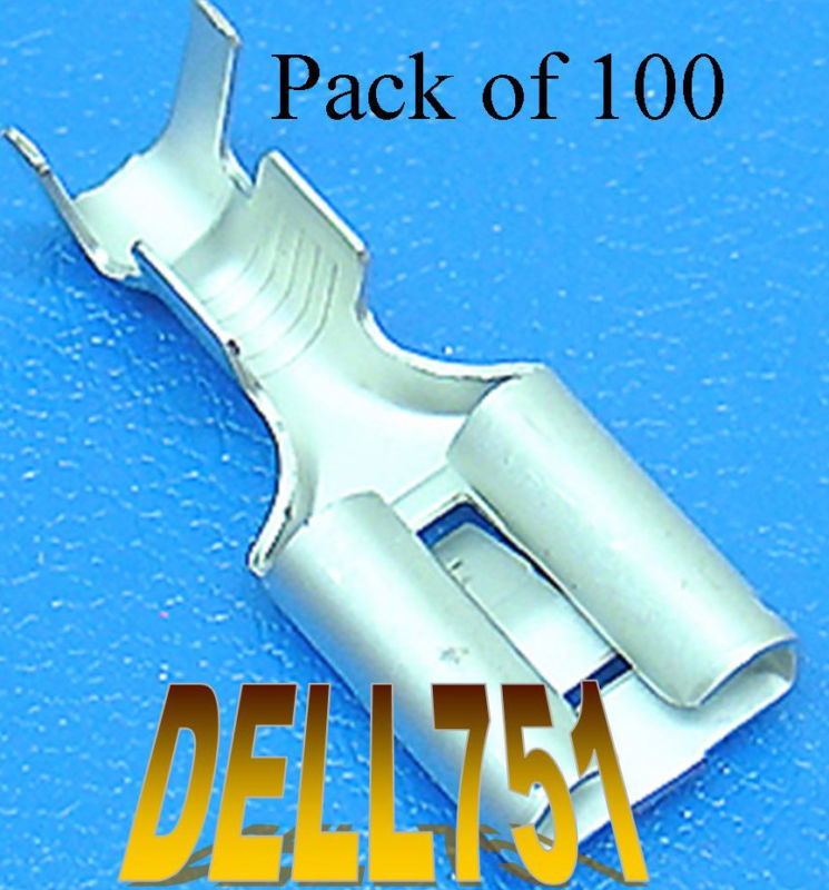 9.5mm Female Spade Terminal with locking barb (36566) eBay