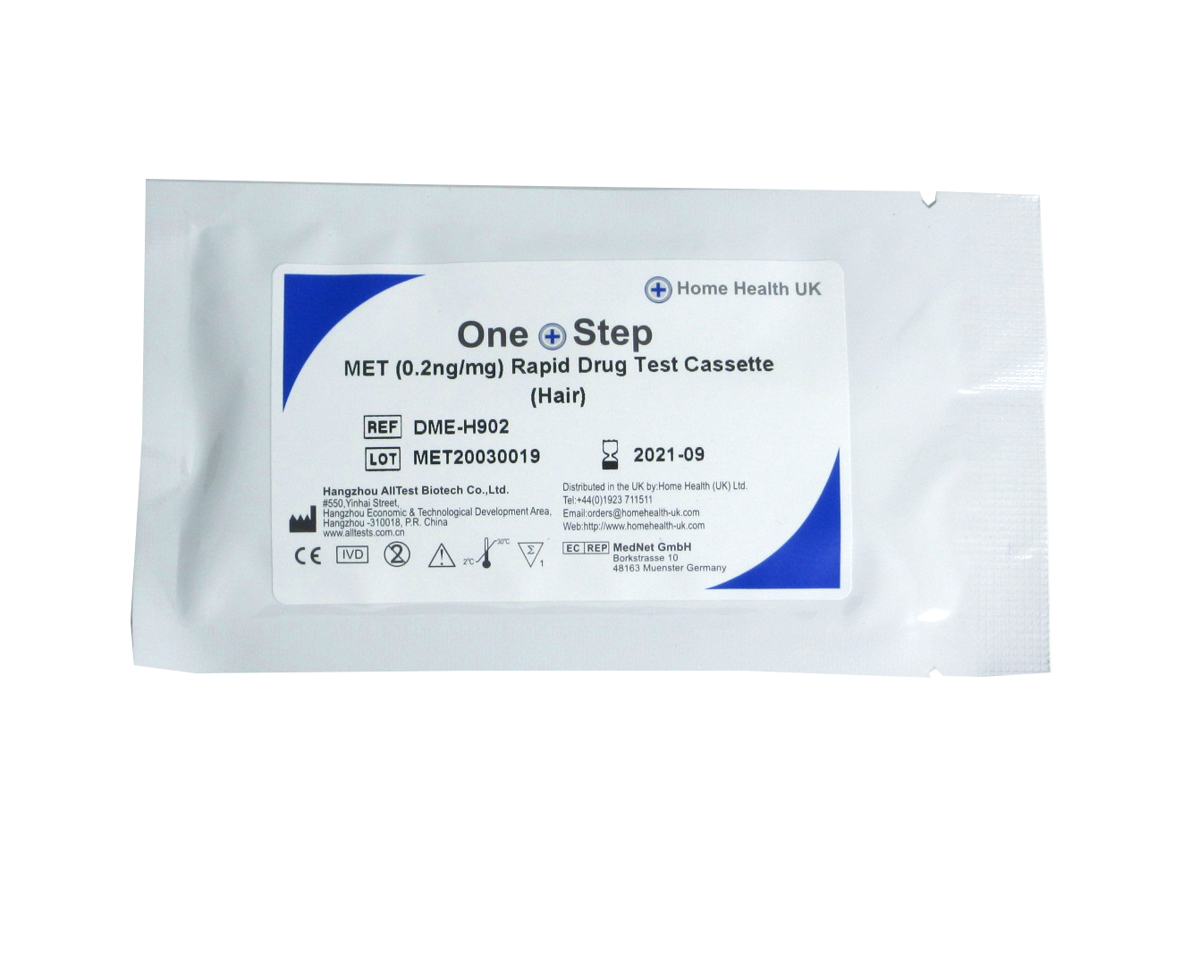 Methamphetamine Hair Drug Testing Kit, Crystal Meth Home Test Kits eBay