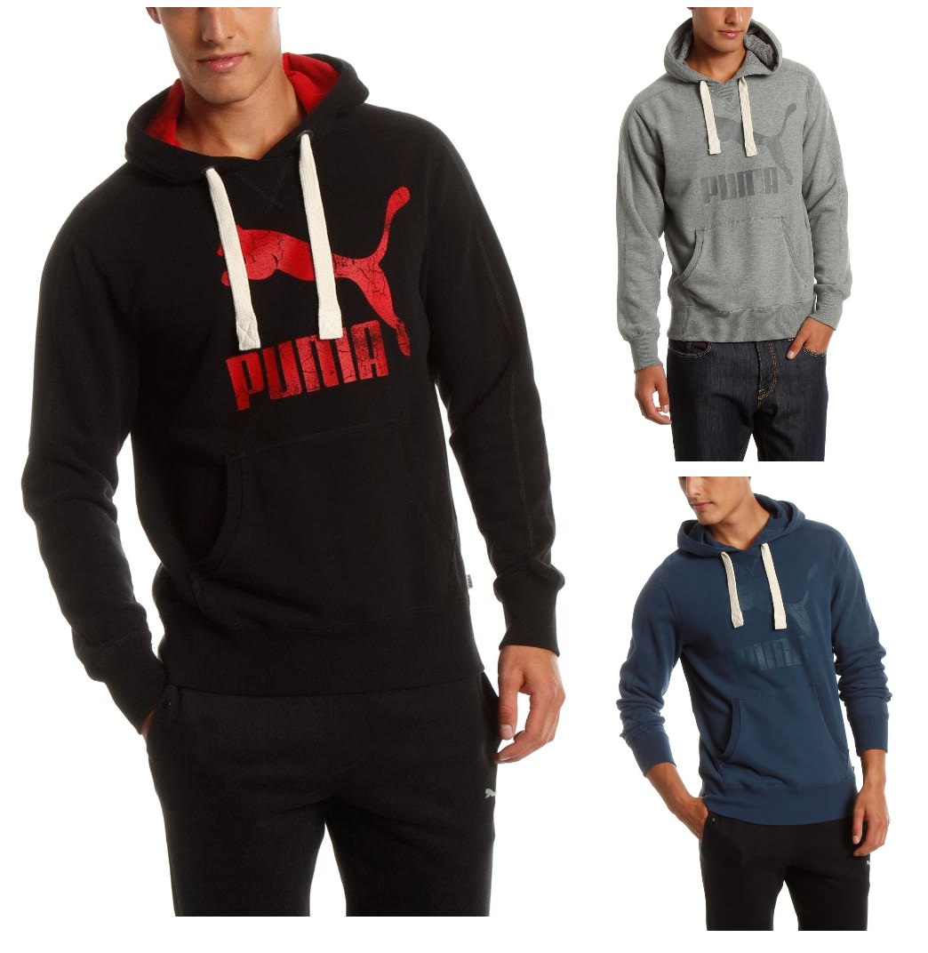 red puma hoodie mens