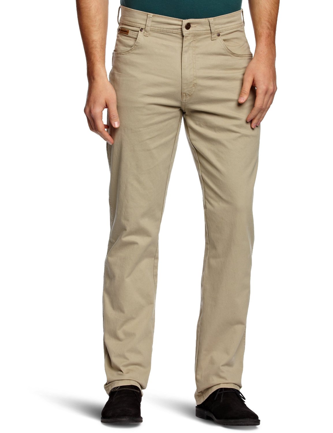 New Wrangler Men's Texas Stretch Jeans Soft Fabric Lightweight Camel ...