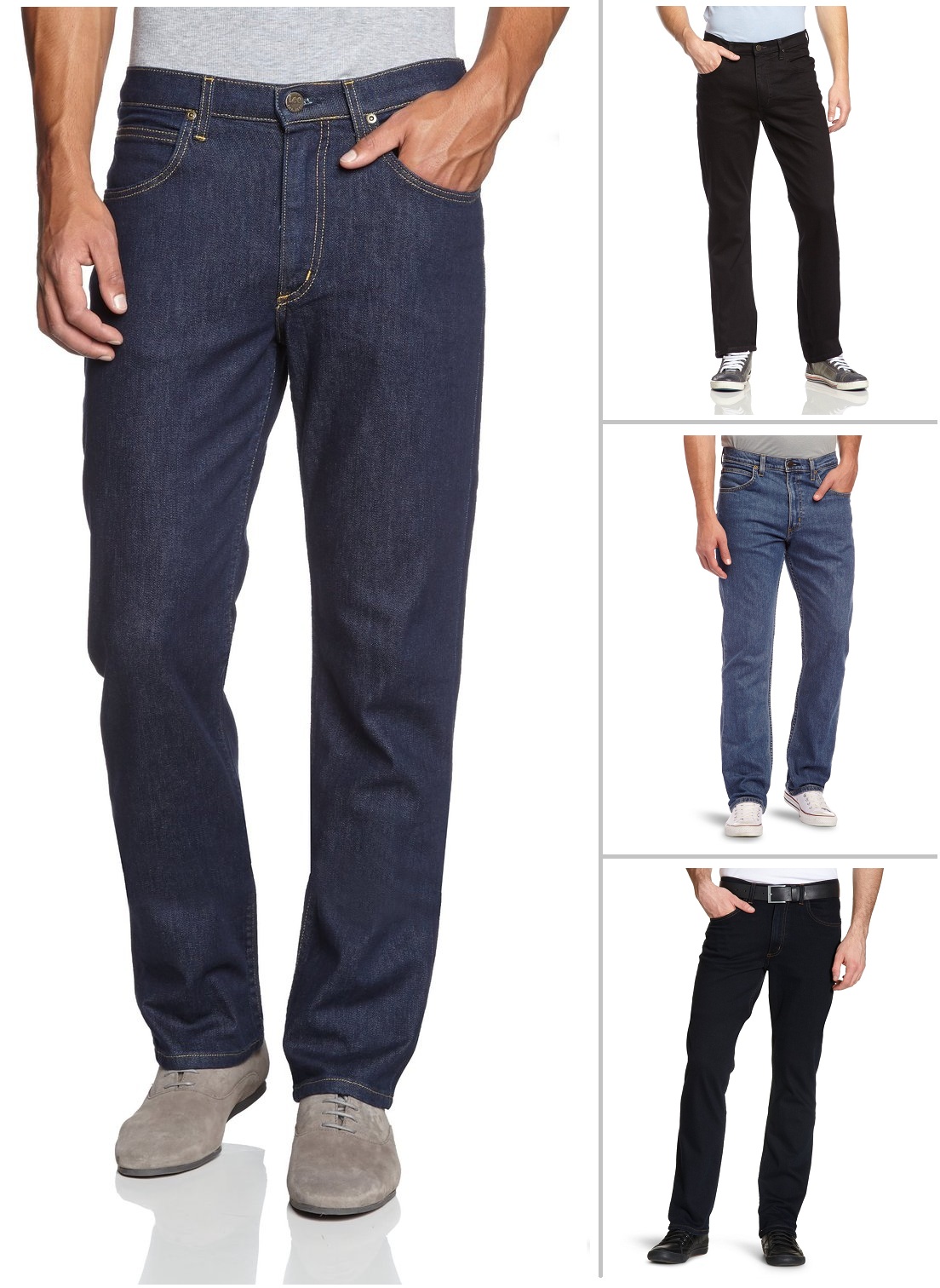 lee brooklyn straight stretch jeans