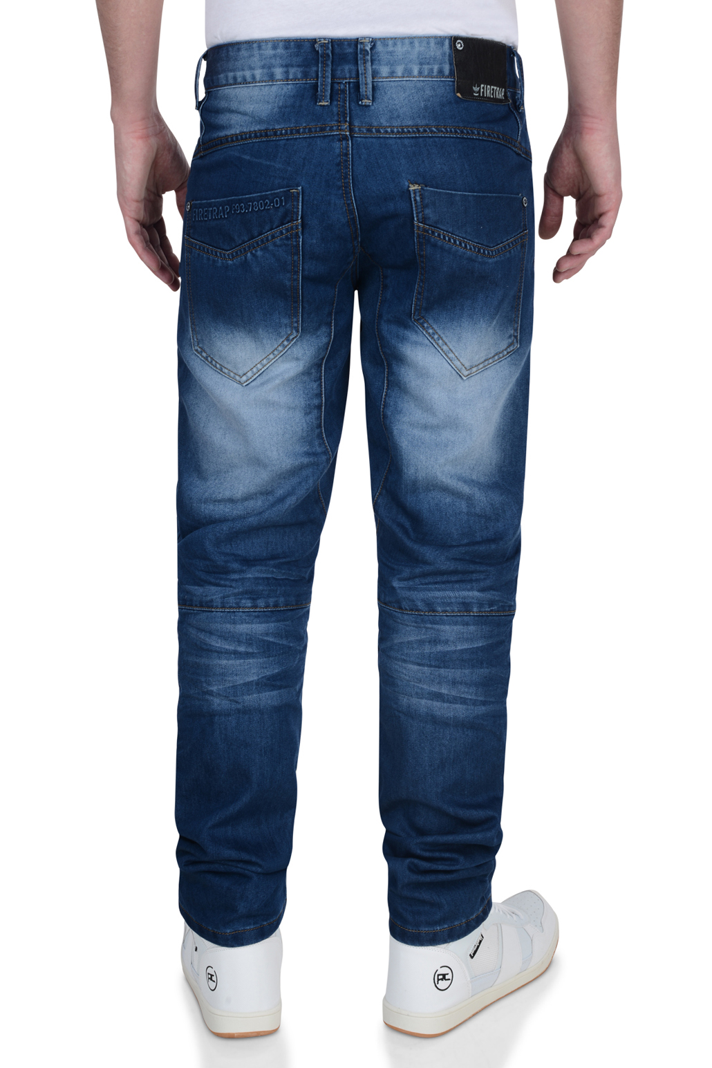 Wrangler Texas Jeans Stretch Neu Herren Regular Dunkelblau Verblichen Night