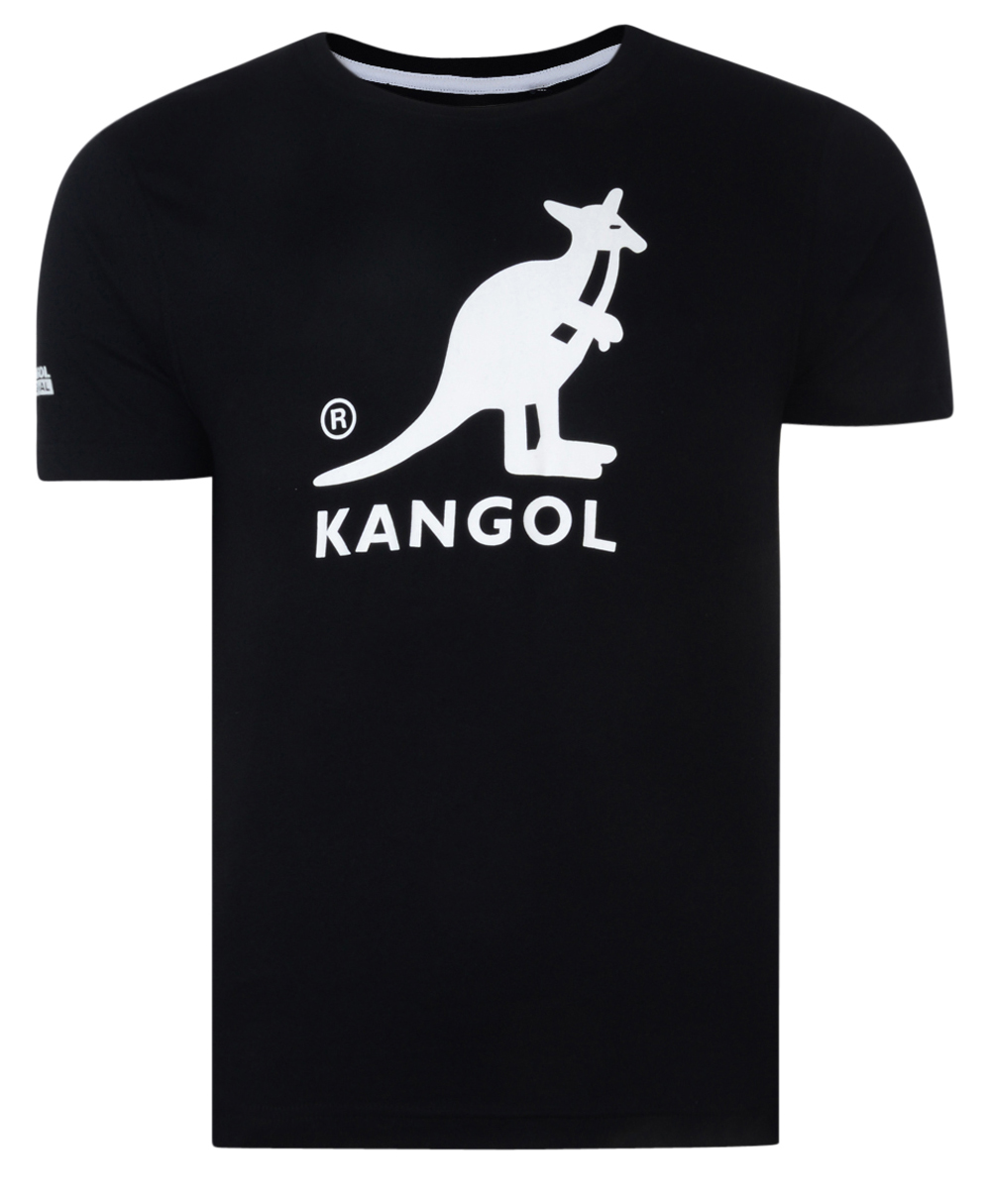 Kangol New Men's Printed Slim Fit Logo TShirt Branded Print Top S M L XL eBay