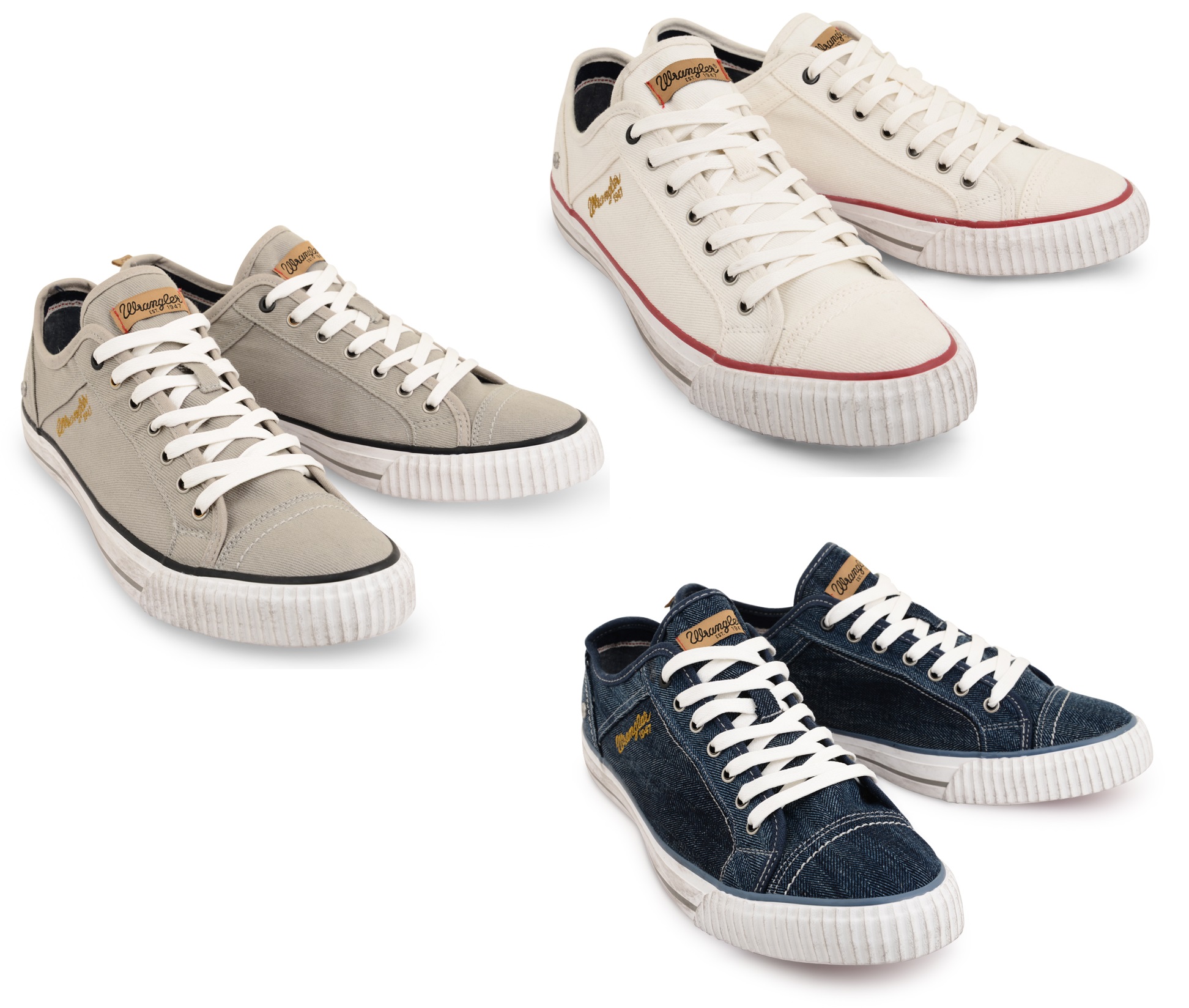 Wrangler Starry Low Canvas Shoes 