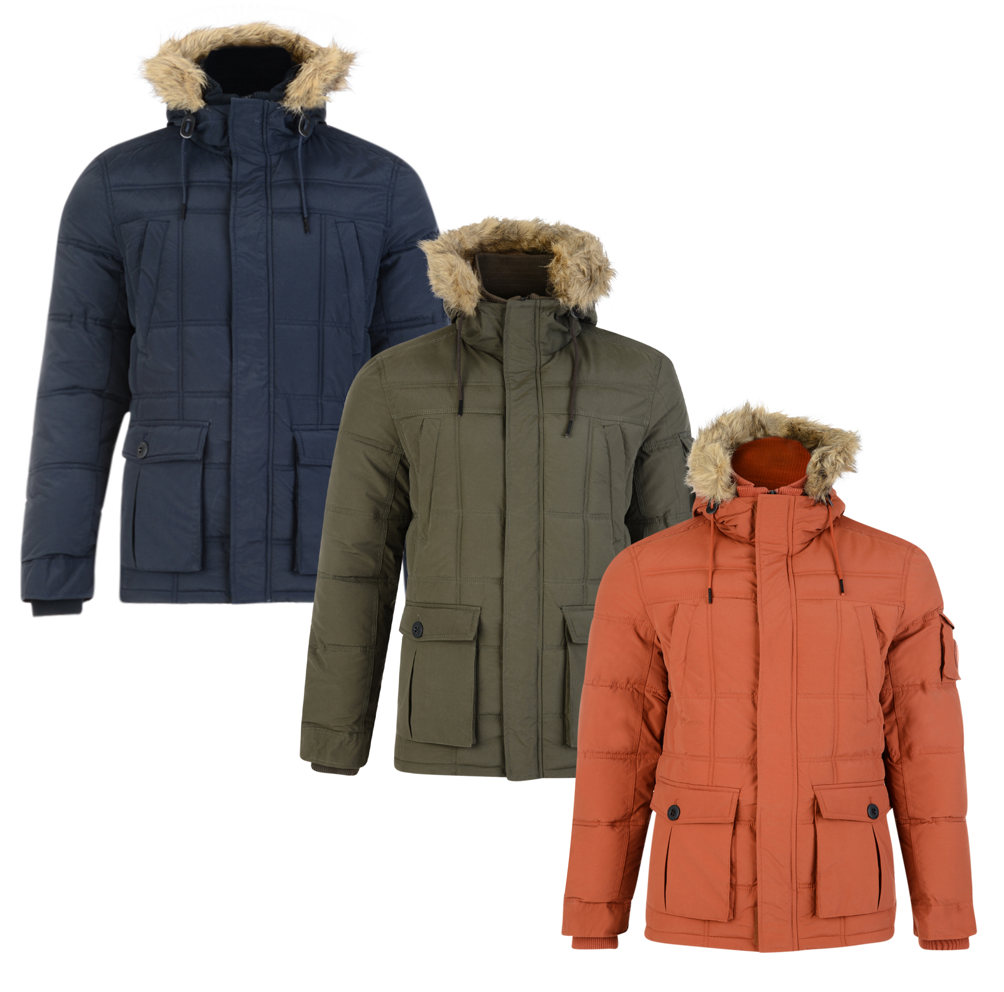 threadbare parka jacket