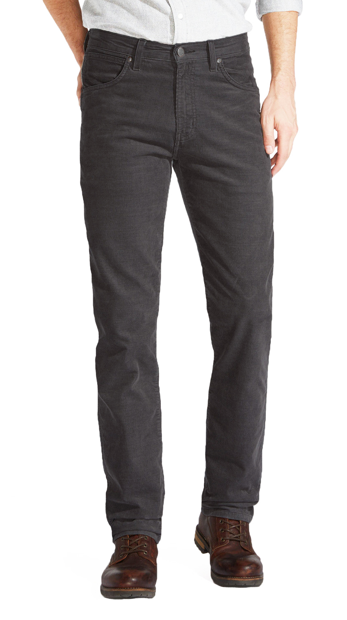 Wrangler Greensboro Regular Straight Cords Mens Stretch Corduroy Jeans