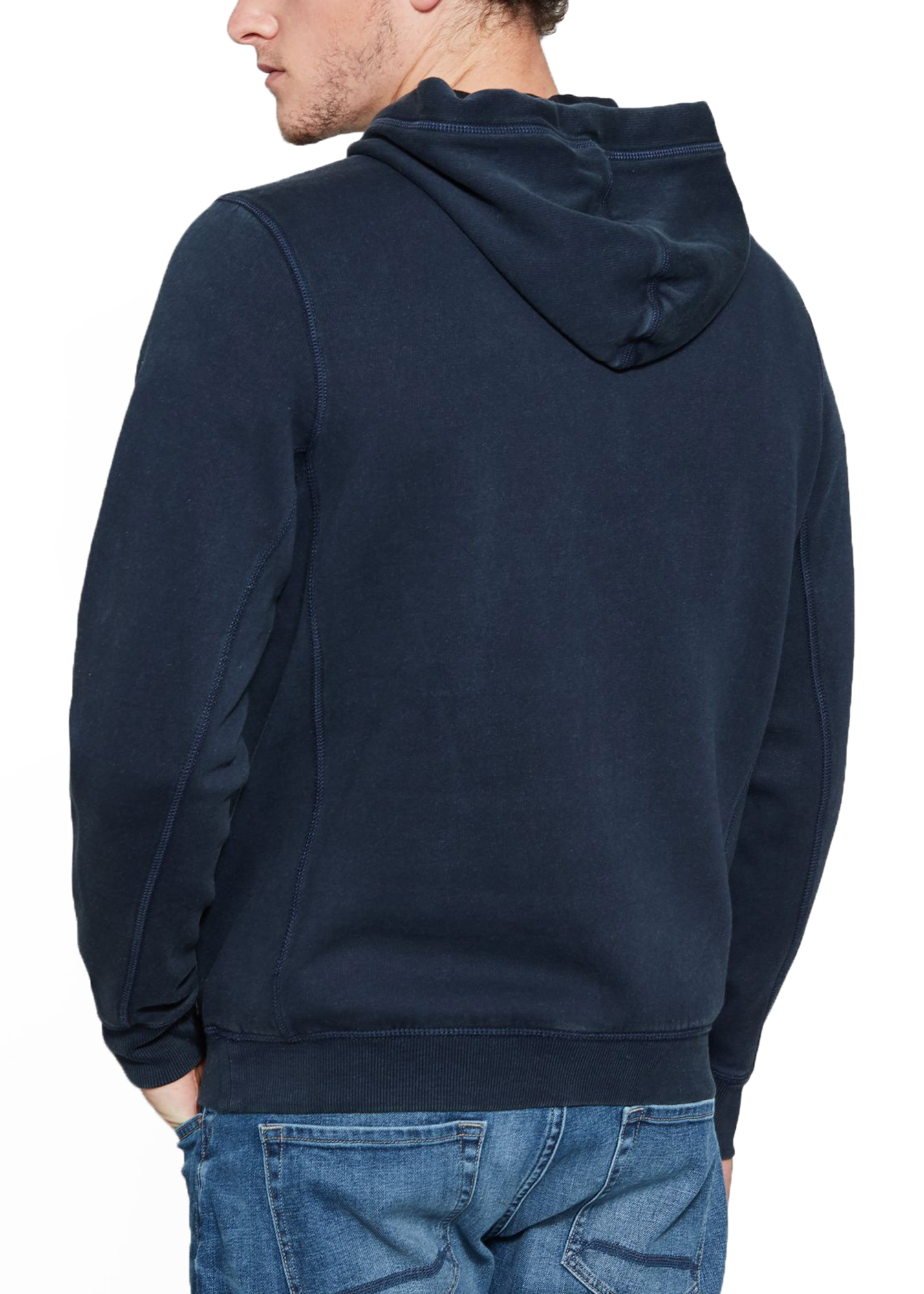 Timberland Mens Hooded River Logo Sweatshirt Sweat Top Hoodie Darkest 