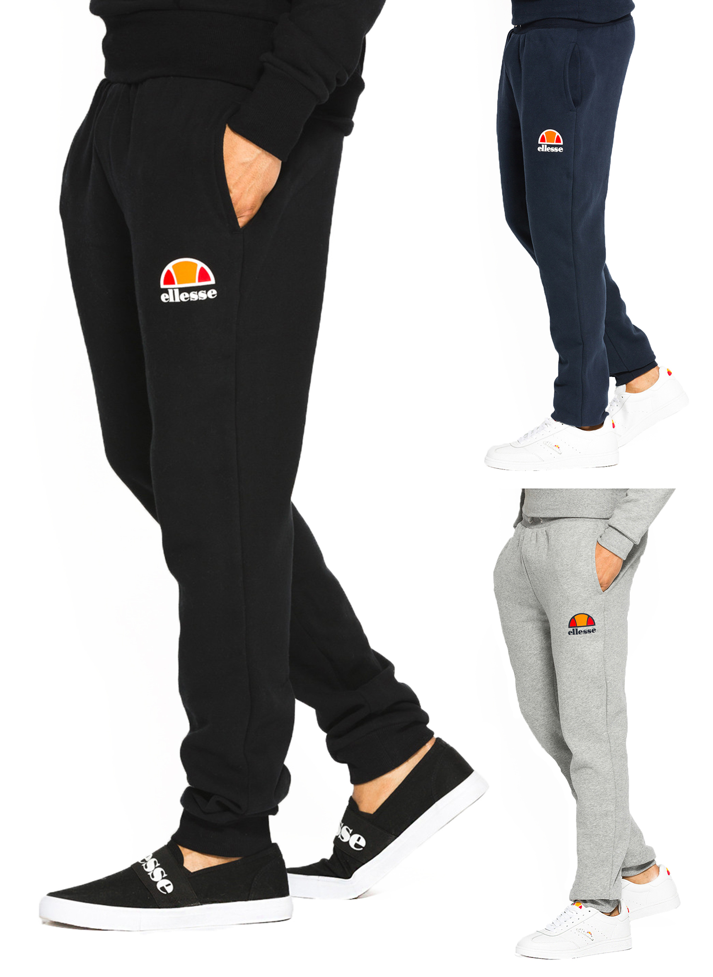 ellesse blue joggers