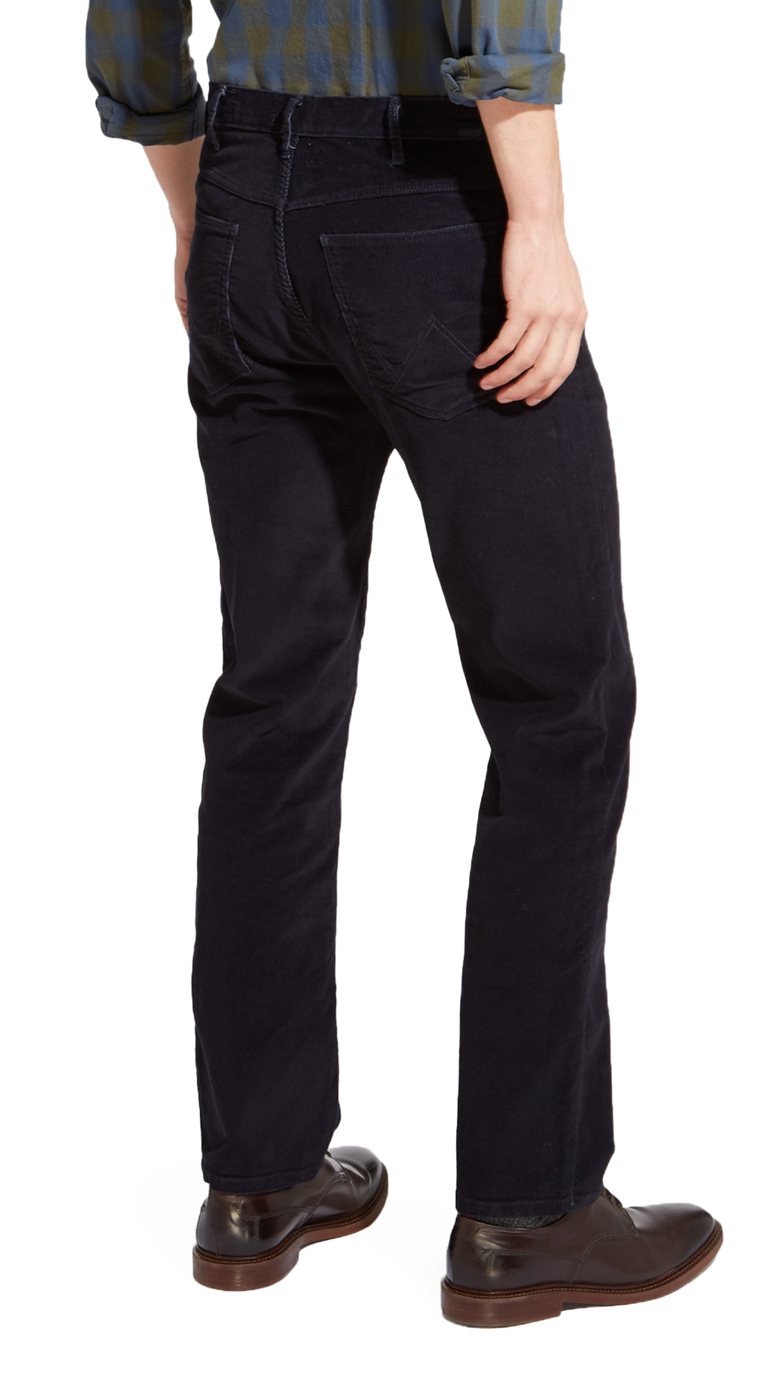 wrangler arizona cords black