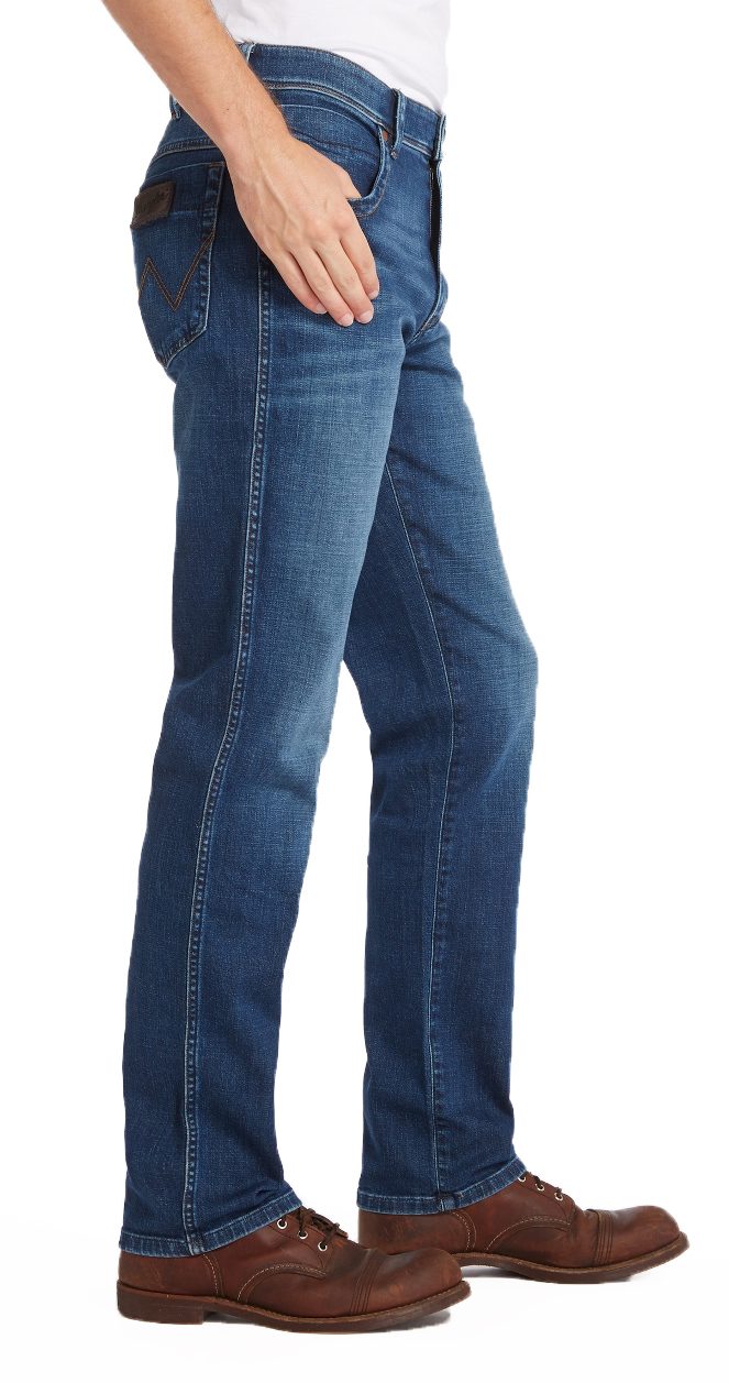 Wrangler Durable Stretch Denim Jeans Basic Regular Fit Black W10IRX26T ...