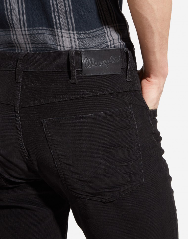wrangler arizona cords black