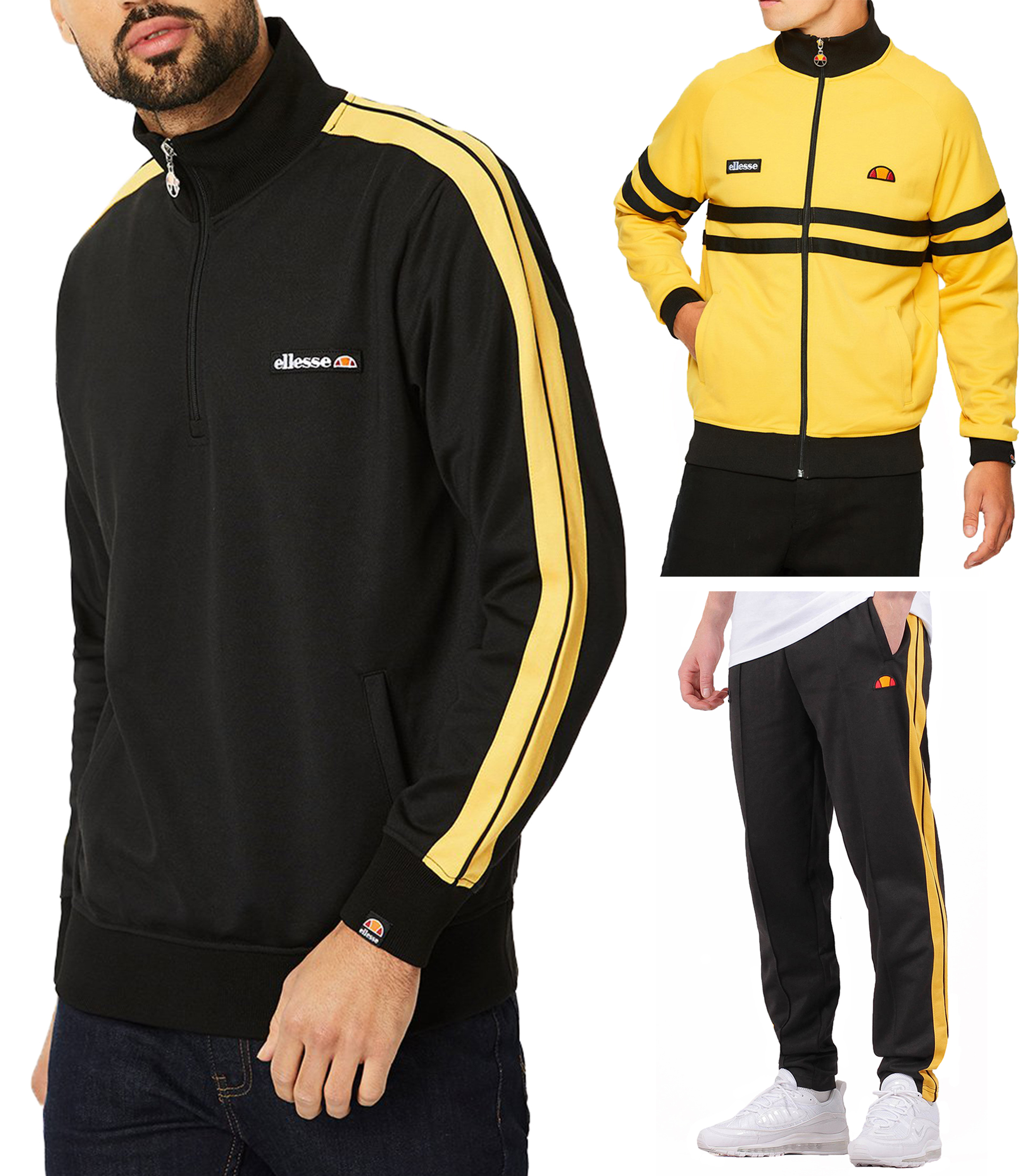 chandal ellesse amarillo