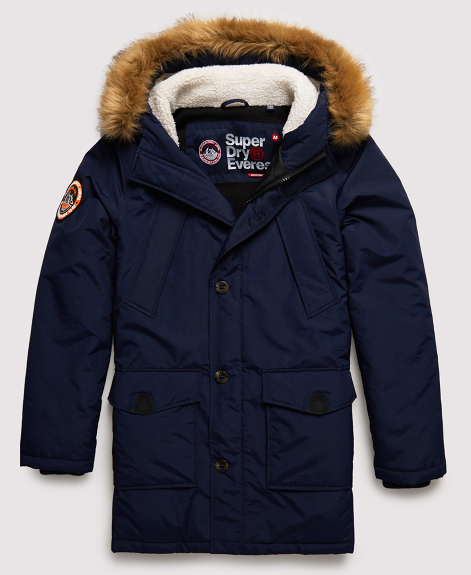 superdry fur hood coat