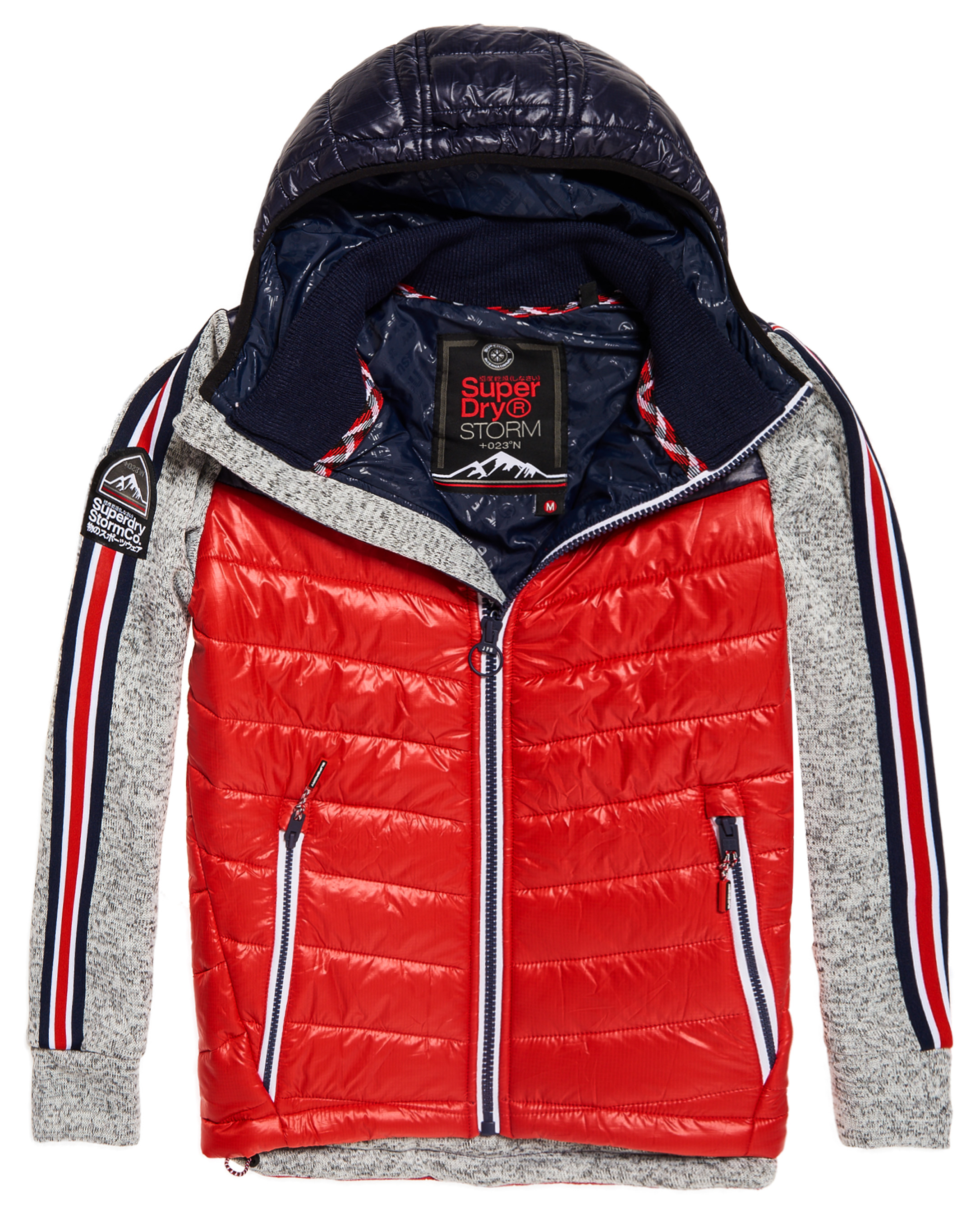 superdry reflective hoodie
