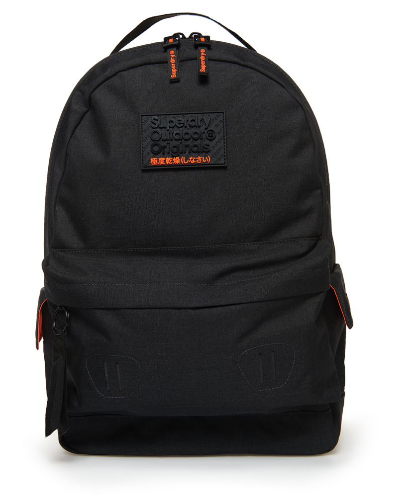 Superdry Rucksack Black Montana Backpack School Travel Work Bag Laptop