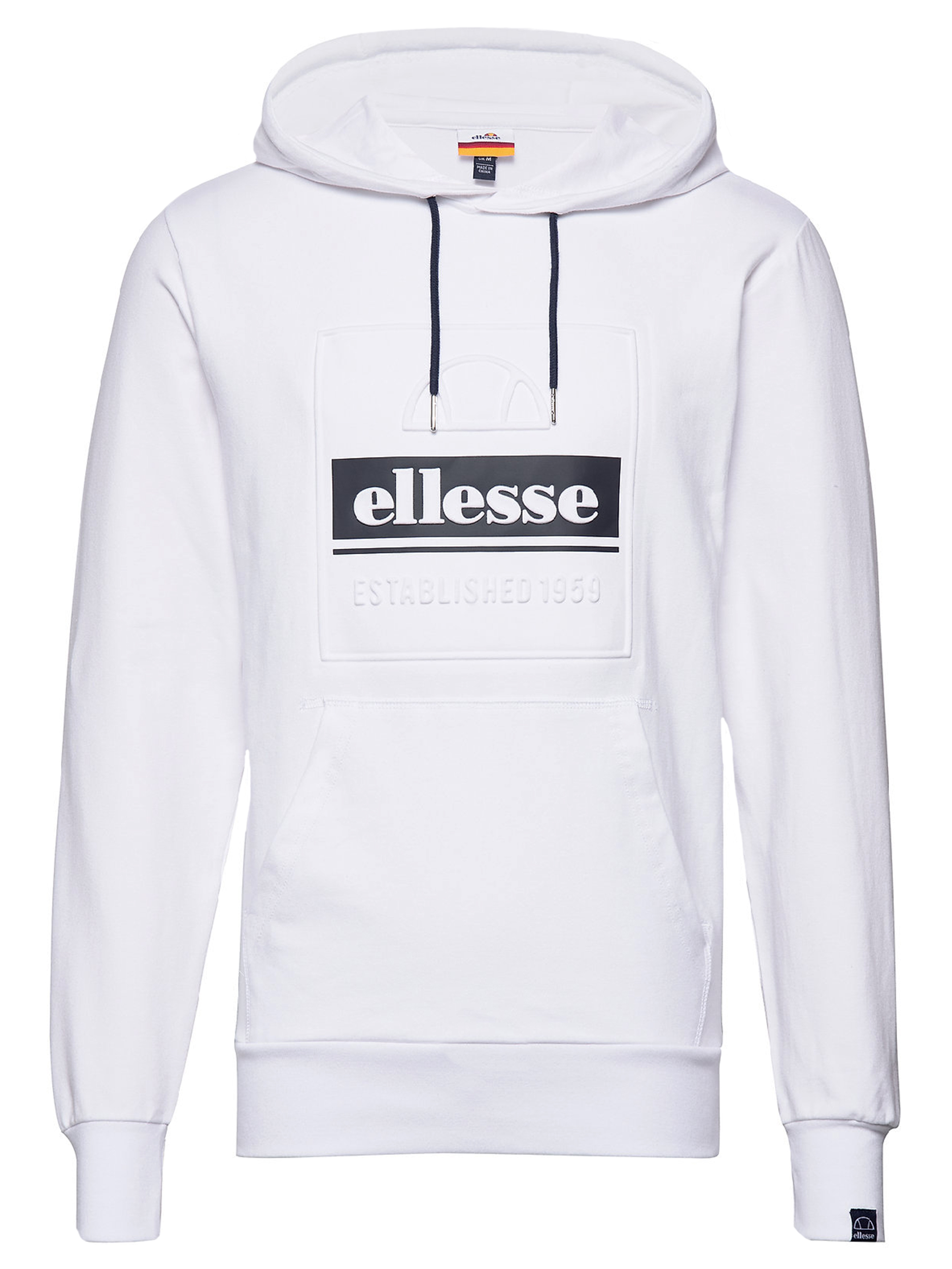 white ellesse hoodie