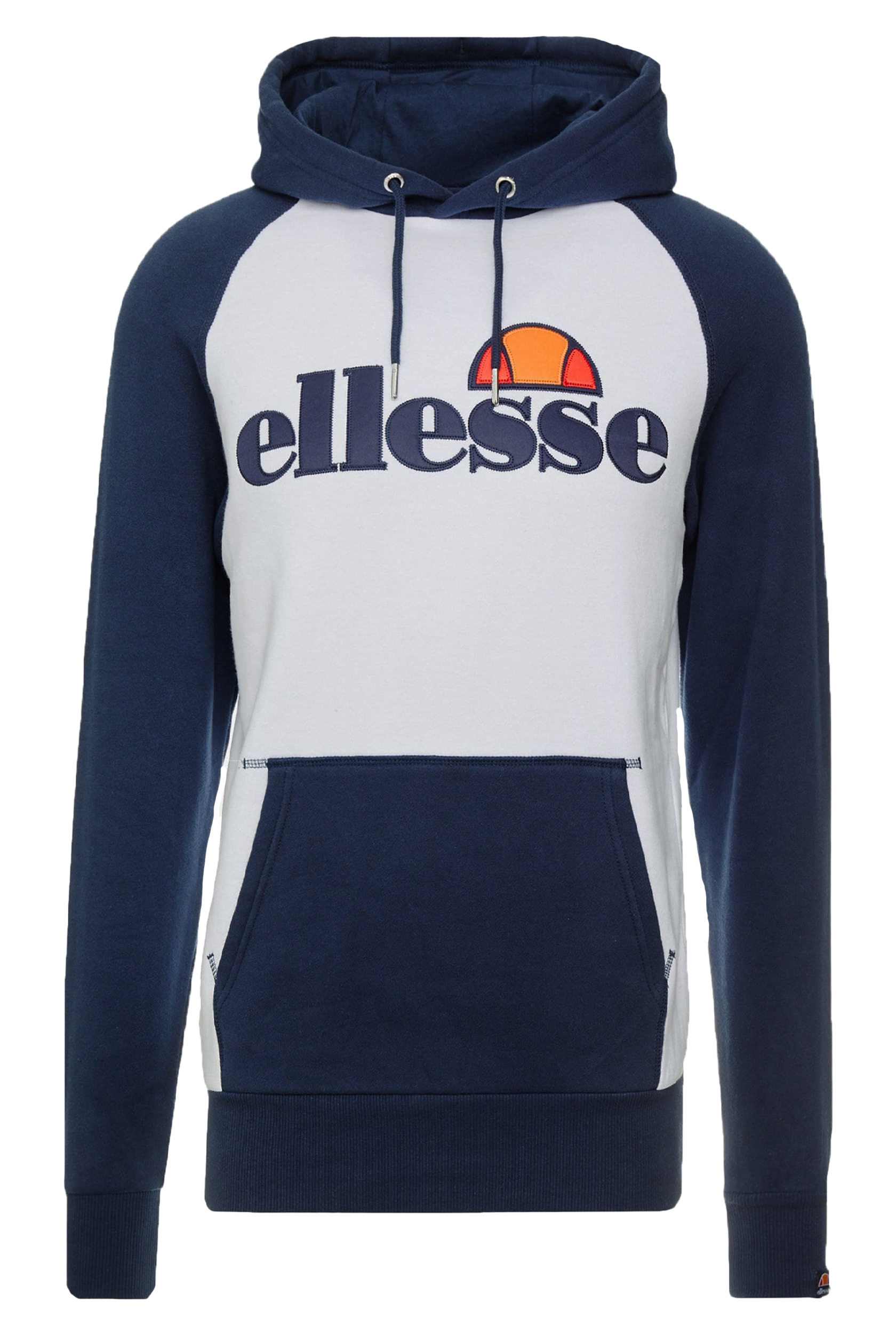 ellesse Mens Cotton Overhead Taliamento Hooded Sweatshirt Top White ...